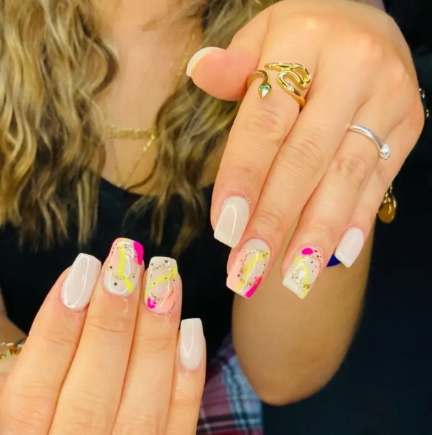 Nail art colores